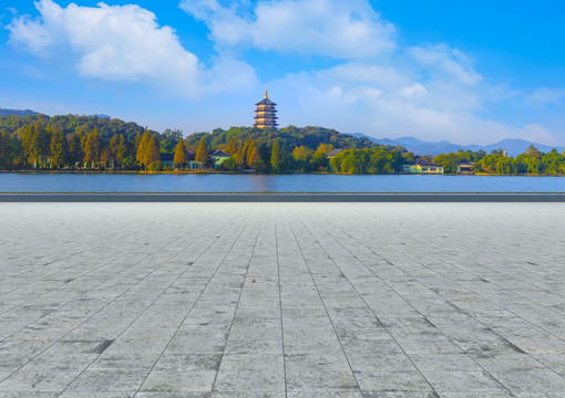 杭州西湖雷峰塔