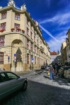 欧洲捷克 布拉格广场