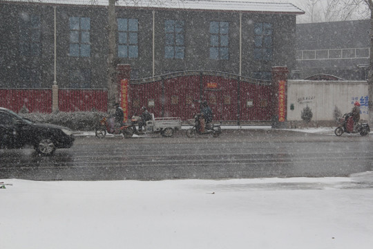 下雪