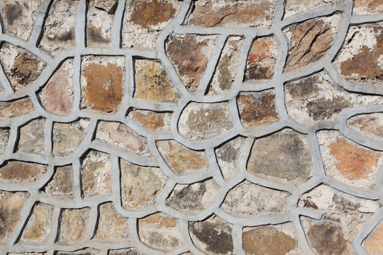 石头墙 石头 文化石