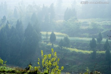 川西丘陵风光