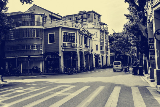 老广州街景