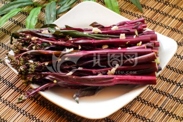 蒜蓉紫菜苔