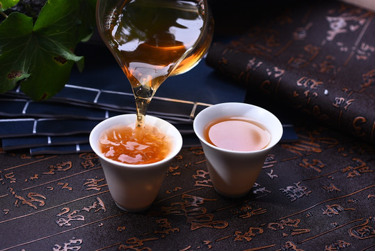 普洱生茶 茶汤