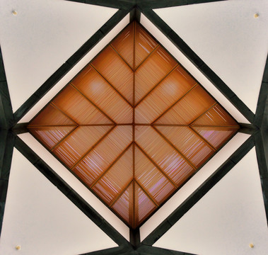 苏州博物馆屋顶抽象造型