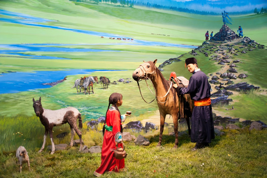 蒙古族 生活场景