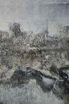 抽象油画 画廊油画 未分层