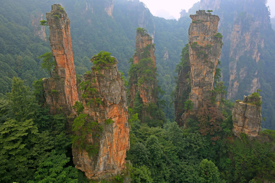 张家界石峰景观