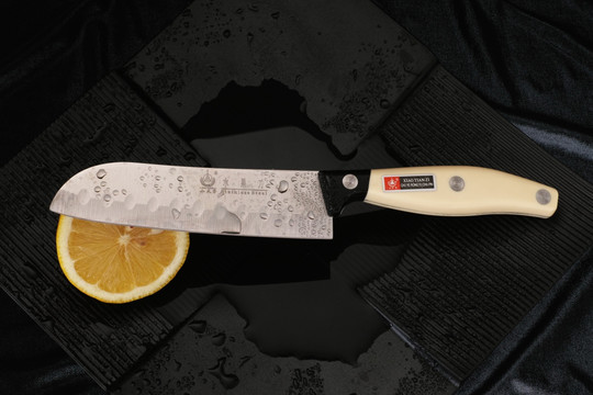 切柠檬的水果刀