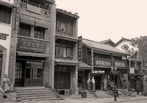重庆老街街景