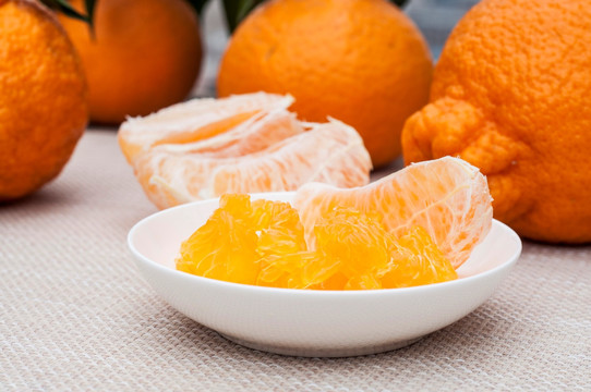 橘子果肉粒