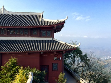 丹霞山寺庙建筑