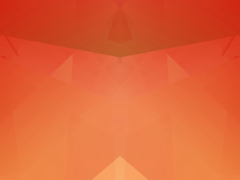 红色高清抽象几何立体背景素材
