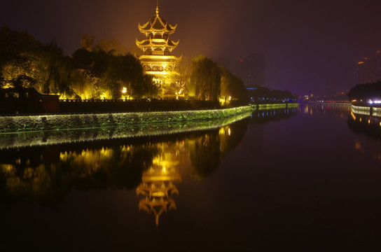 成都夜景