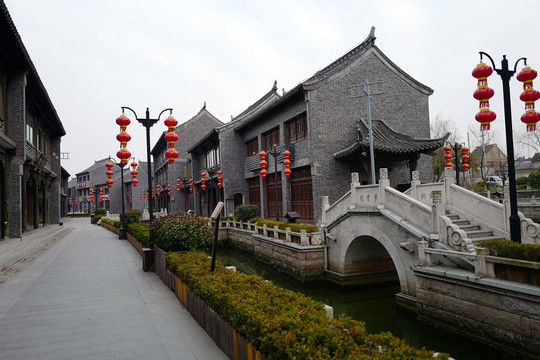 河下古镇 传统建筑 中式建筑