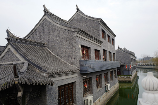 河下古镇 传统建筑 中式建筑