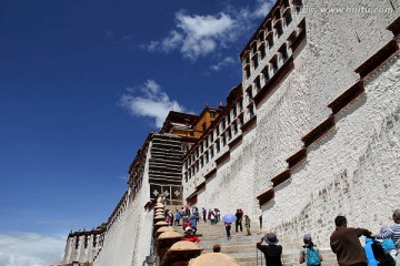 西藏 布达拉宫 拉萨
