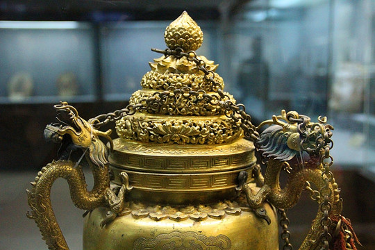 拉萨 西藏博物馆 贵族生活器