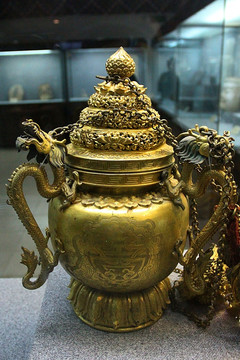 拉萨 西藏博物馆 贵族生活器