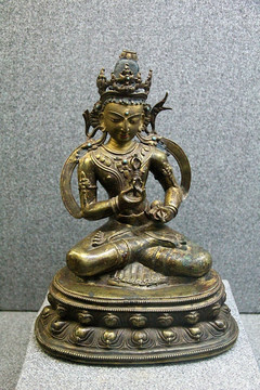 拉萨 西藏博物馆 佛像