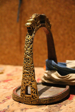 拉萨 西藏博物馆 马匹装饰品