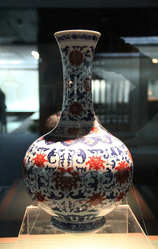 拉萨 西藏博物馆 瓷瓶