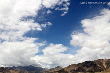 青藏高原 雪域 群山连绵