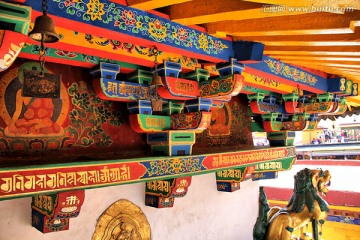 西藏 拉萨 大昭寺 藏式建筑