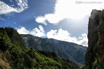 西藏 林芝 卡定沟