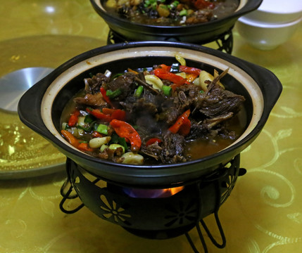干锅牛排