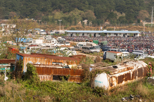 汽车坟场