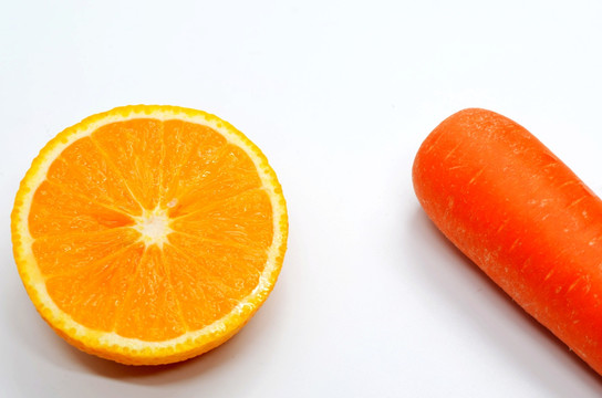 胡萝卜和橙子