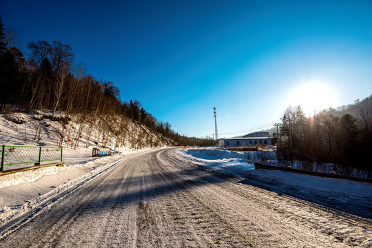 雪地公路