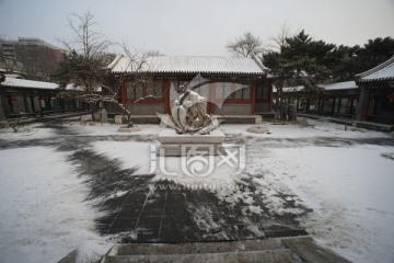 大观园 雪景