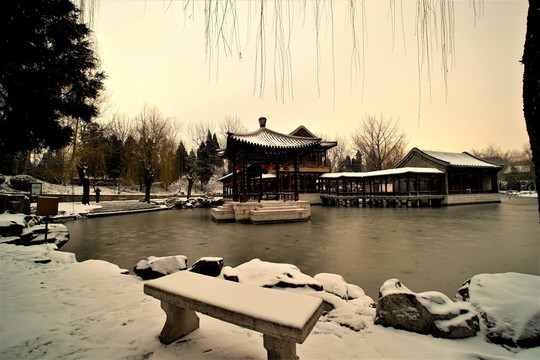 大观园 雪