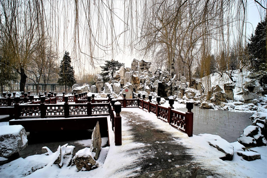 大观园 雪