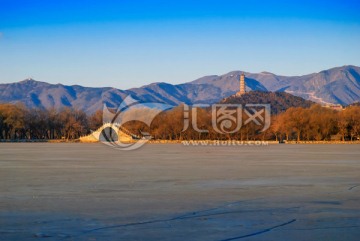 颐和园冬景