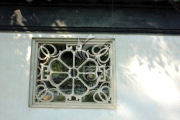 苏式园林古典花窗