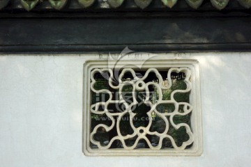 苏式园林古典花窗