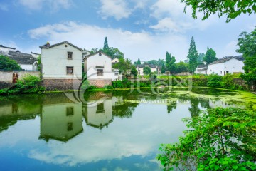 江南古镇诸葛八卦村