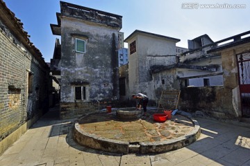 深圳古村落 深圳福永凤凰古村