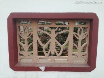公园窗框