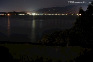 洱海夜景