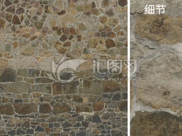 岩石墙壁贴图不分层