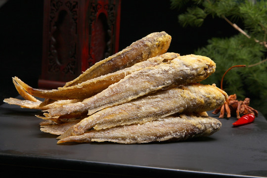 椒盐小黄鱼