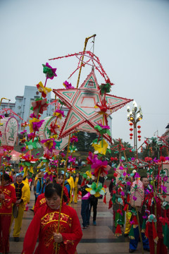 土家族花灯素材