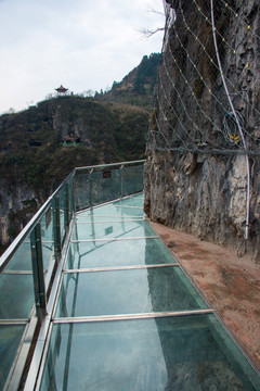 万山玻璃道路