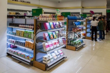 超市化妆品专柜