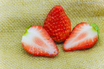 草莓特写 草莓高清