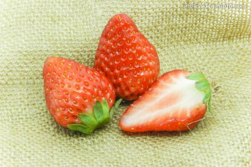 草莓特写 草莓高清